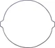 Moose Outer Clutch Gasket Outer for Suzuki RM-Z450 2005-2007