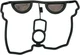 Moose Racing Head Cover Gasket 0934-1469 Moose Racing Head Cover Gasket 0934-1469