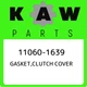 11060-1639 Kawasaki Gasket,clutch cover 110601639, New Genuine OEM Part 11060-1639 Kawasaki Gasket,clutch cover 110601639, New Genuine OEM Part
