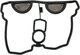 Moose Racing Head Cover Gasket 0934-1469