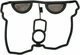 MOOSE 0934-1469 Head Cover Gasket Yamaha WR450F 2003 - 06 MOOSE 0934-1469 Head Cover Gasket Yamaha WR450F 2003 - 06