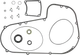 COMETIC - C9889 - Primary Gasket Kit for Harley-Davidson Electra Glide Sport FLH COMETIC - C9889 - Primary Gasket Kit for Harley-Davidson Electra Glide Sport FLH