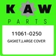 11061-0250 Kawasaki Gasket,large cover 110610250, New Genuine OEM Part